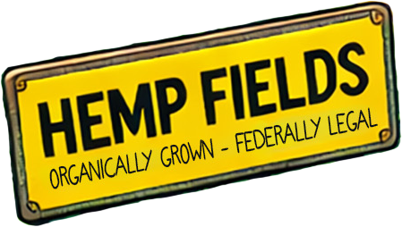 Hemp Fields sign