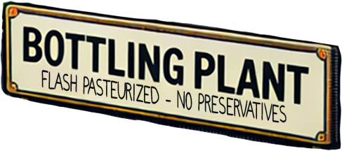 Bottling Plant sign